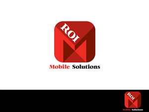 Diseño de Logo por Skroll para ROI Mobile Solutions | Diseño: #1982044