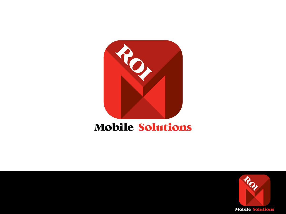 Logo Design by Skroll for ROI Mobile Solutions | Design #1982045