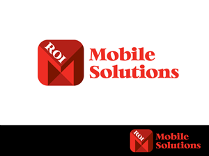 Diseño de Logo por Skroll para ROI Mobile Solutions | Diseño: #1982047