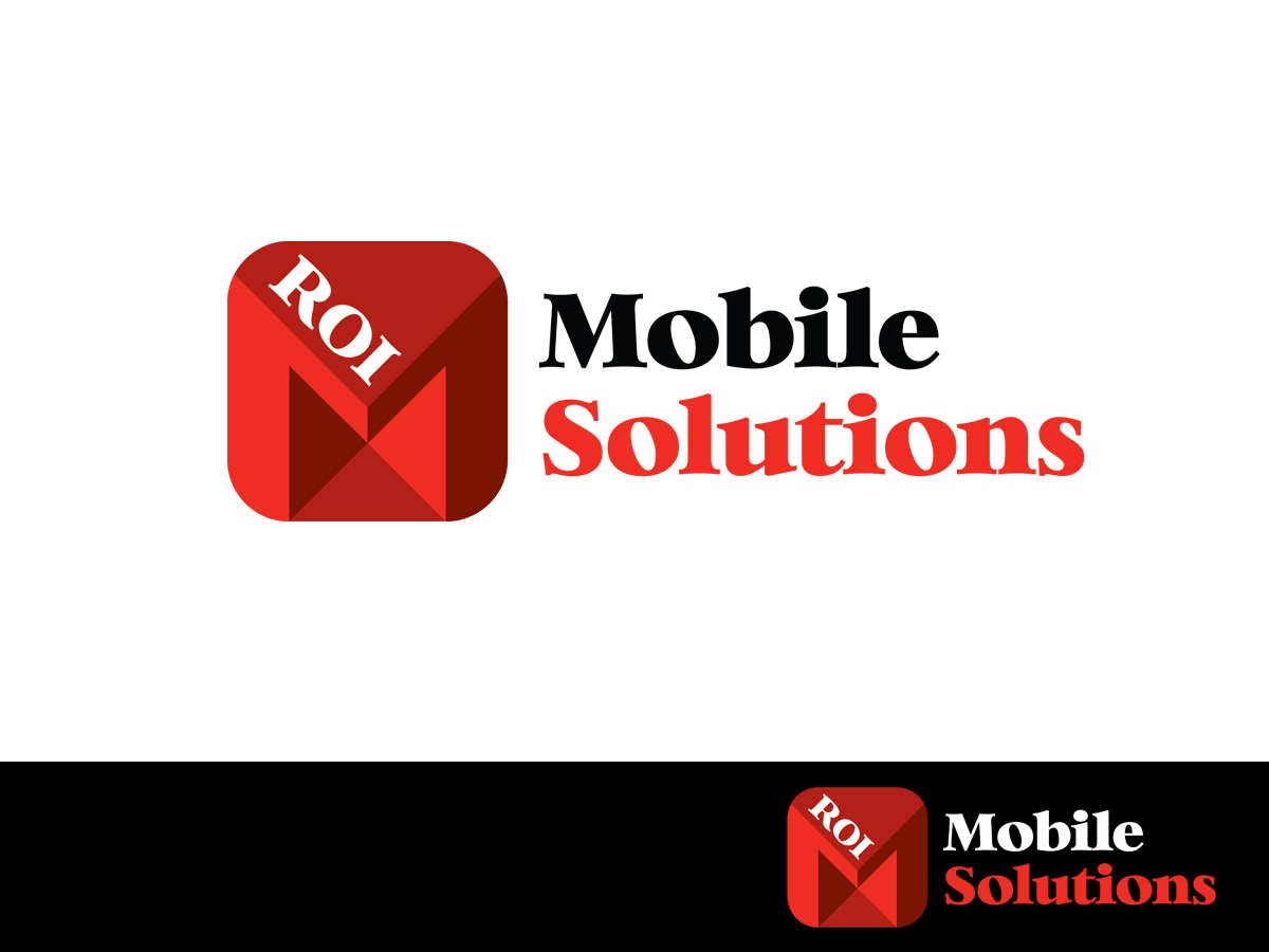 Logo Design by Skroll for ROI Mobile Solutions | Design #1982055