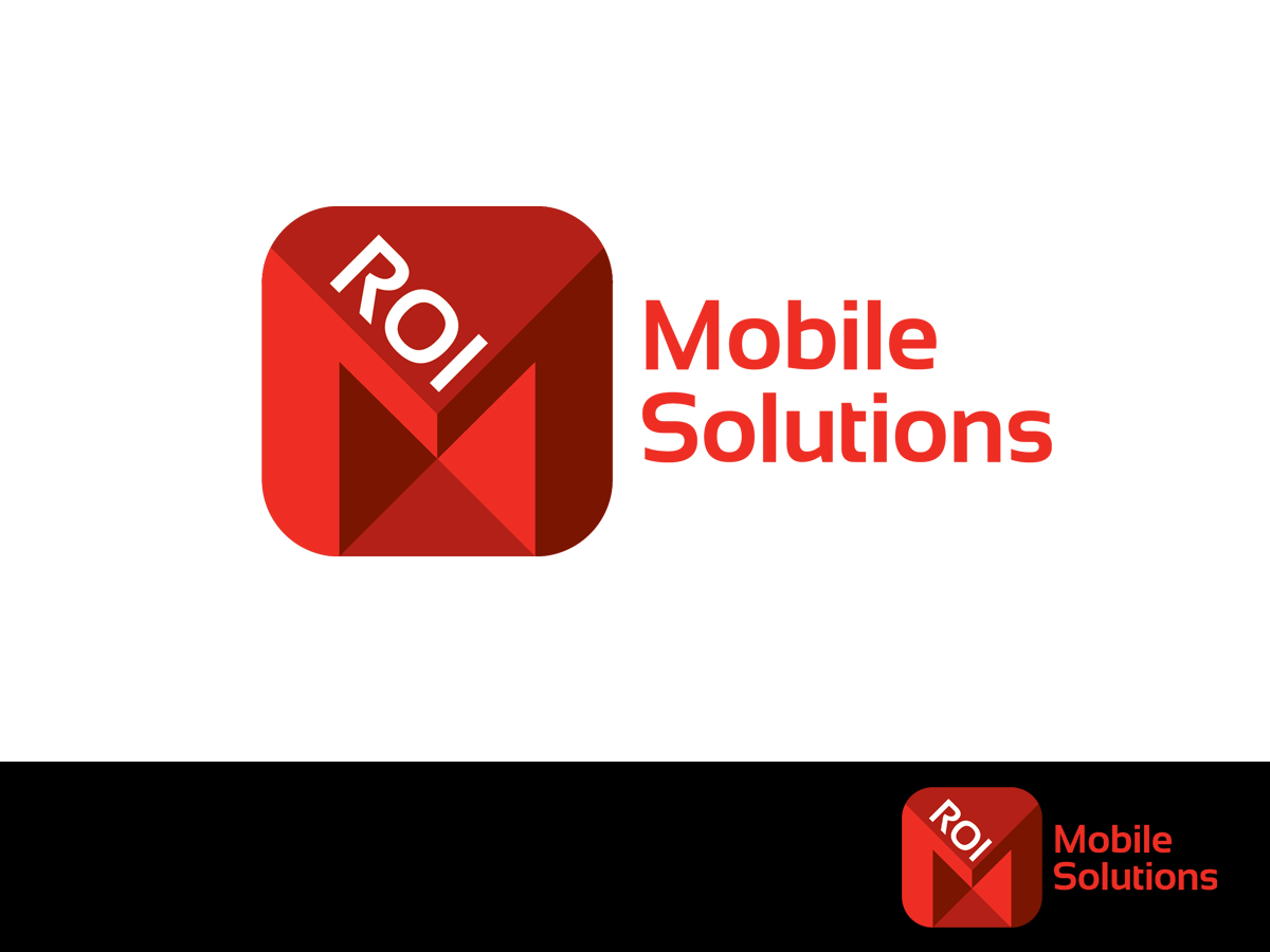 Logo Design by Skroll for ROI Mobile Solutions | Design #1982057