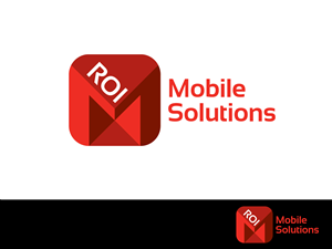 Diseño de Logo por Skroll para ROI Mobile Solutions | Diseño: #1982057