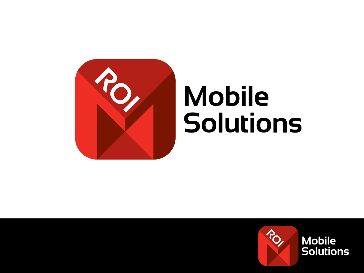 Logo Design by Skroll for ROI Mobile Solutions | Design #1982061