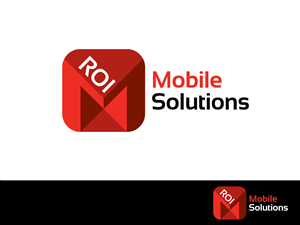 Diseño de Logo por Skroll para ROI Mobile Solutions | Diseño: #1982063