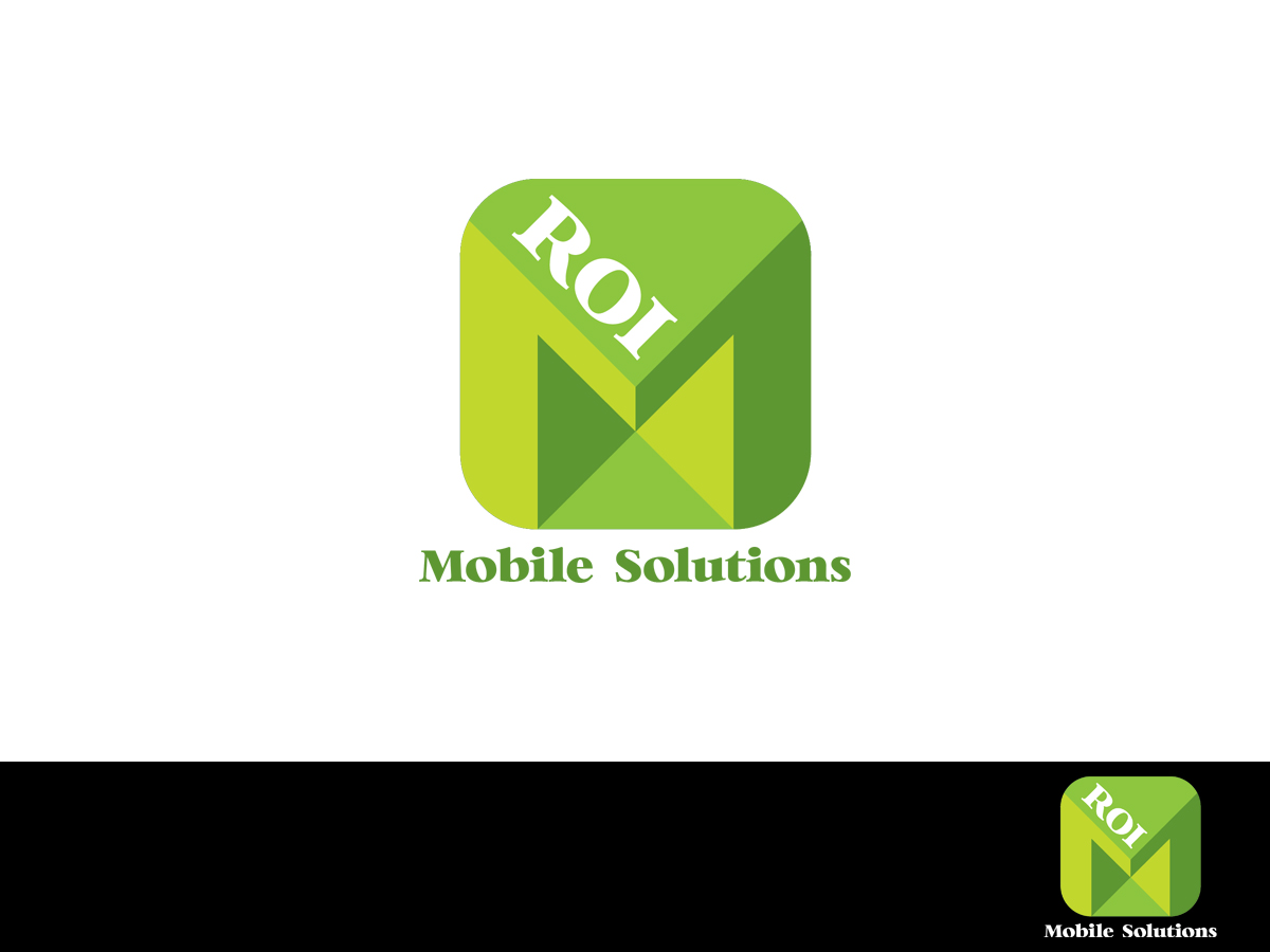 Logo Design by Skroll for ROI Mobile Solutions | Design #1988923