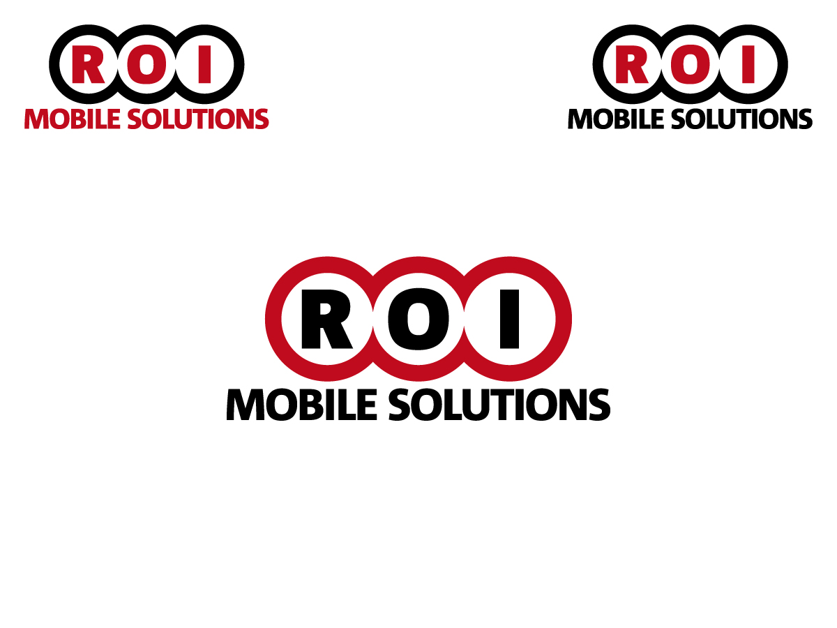 Logo Design by MIM design for ROI Mobile Solutions | Design #1978584