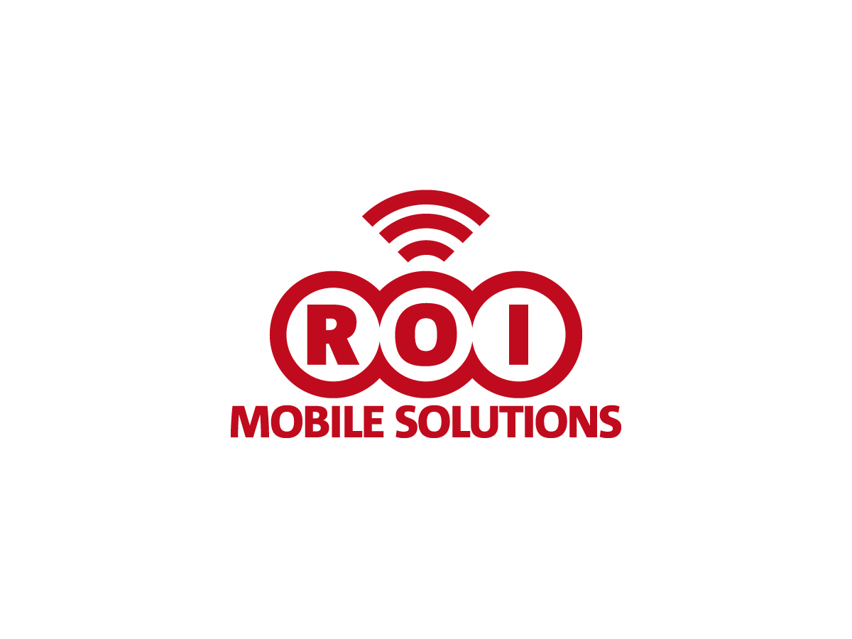 Diseño de Logo por MIM design para ROI Mobile Solutions | Diseño #1978587