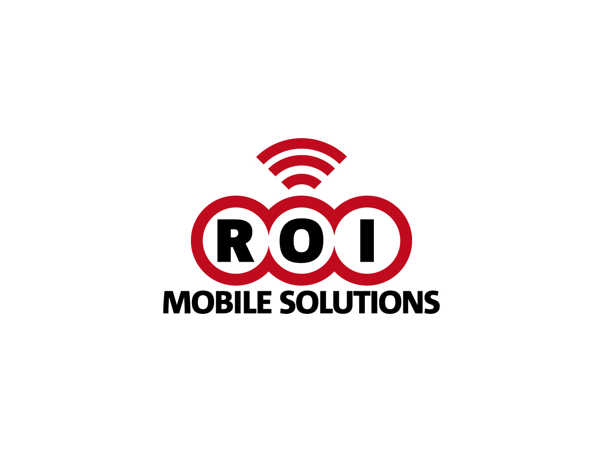 Diseño de Logo por MIM design para ROI Mobile Solutions | Diseño #1999749