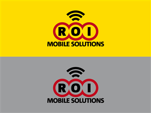 Diseño de Logo por MIM design para ROI Mobile Solutions | Diseño: #2005930