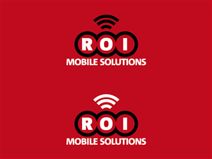 Diseño de Logo por MIM design para ROI Mobile Solutions | Diseño: #2008116