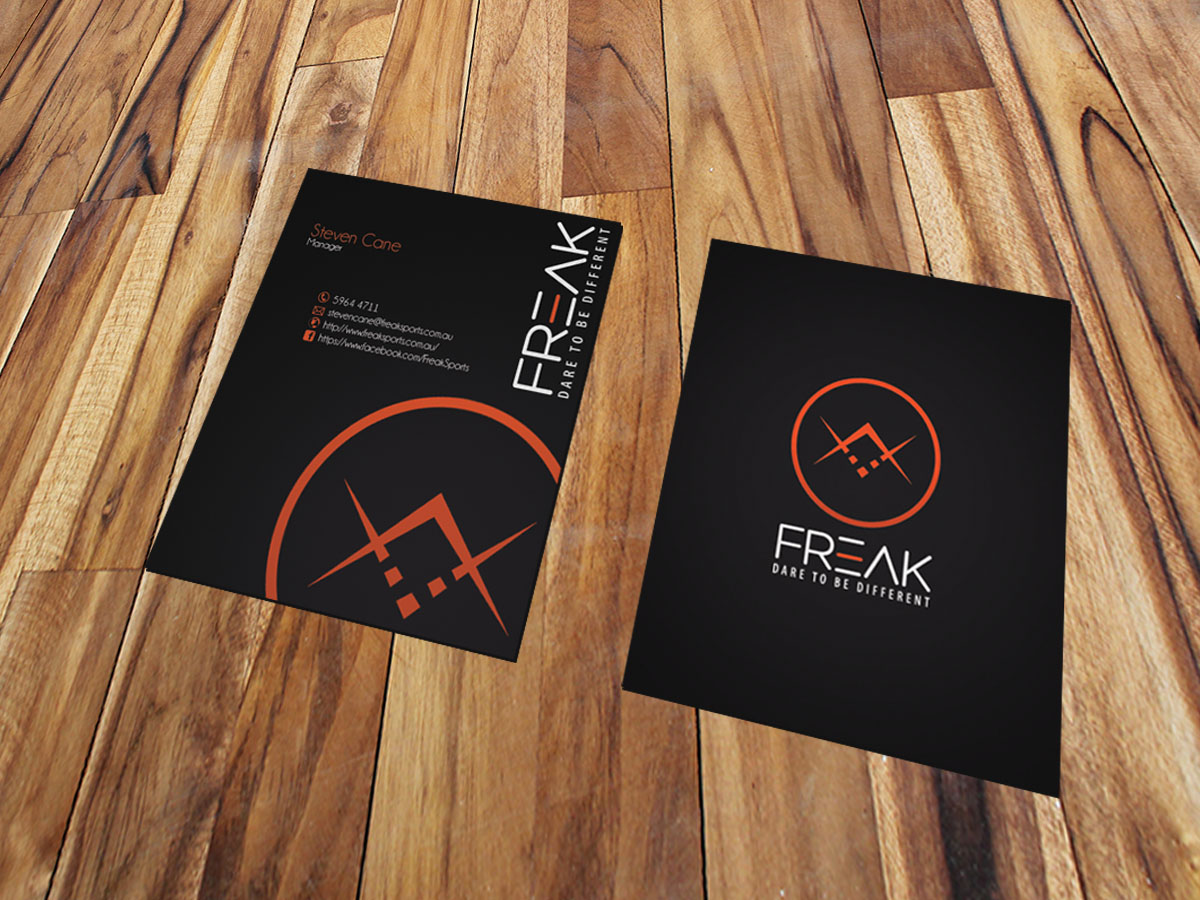 Diseño de Tarjeta de Presentación por Jun Kai para Freak Sports Australia | Diseño #1945210