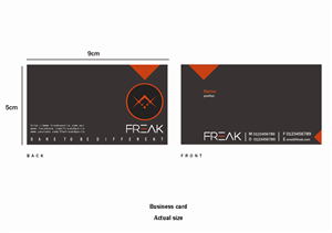 Design de Carte de Visite par dayana pour Freak Sports Australia | Design #1947197