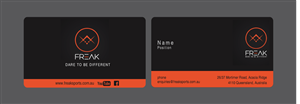 Design de Carte de Visite par Andrea pour Freak Sports Australia | Design #1967592