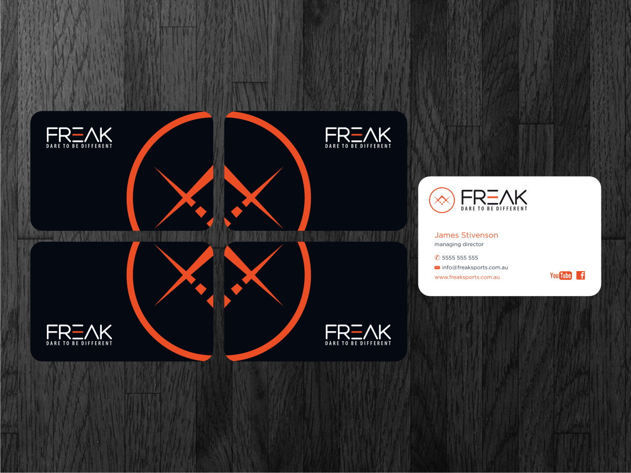 Design de Carte de Visite par Atvento Graphics pour Freak Sports Australia | Design #1950928