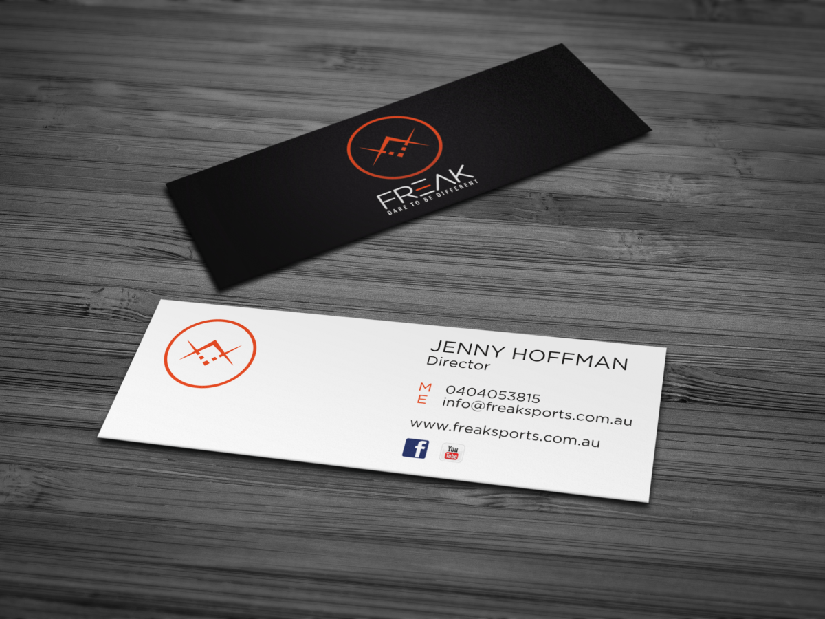 Business Card Design by HYPdesign for Freak Sports Australia | Design #1949003