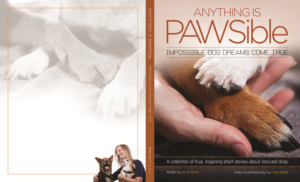 Anything Is PAWSible Book Cover Design | Diseño de portada de libro por creative.SB
