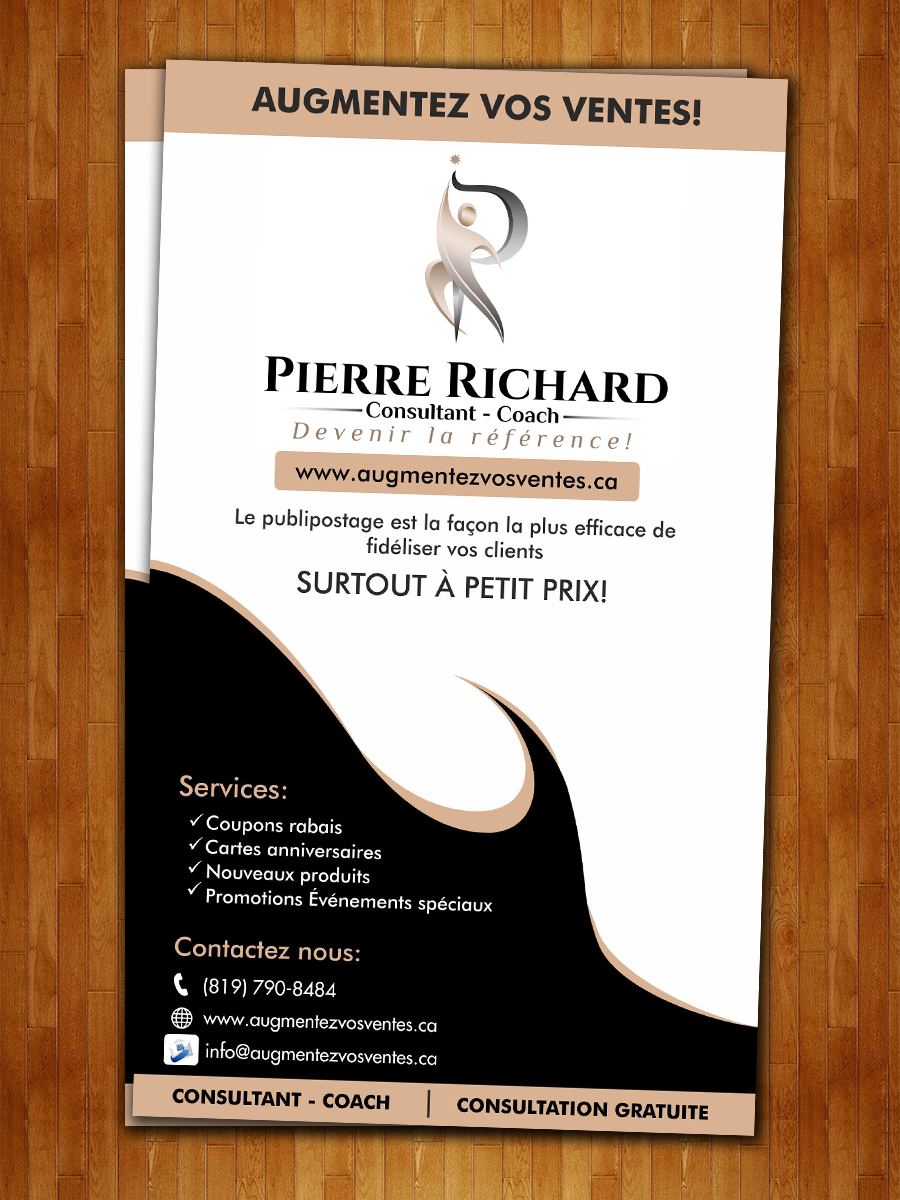 Flyer Design by ESolz Technologies for 9283-4738 QUÉBEC INC. | Design #7936501