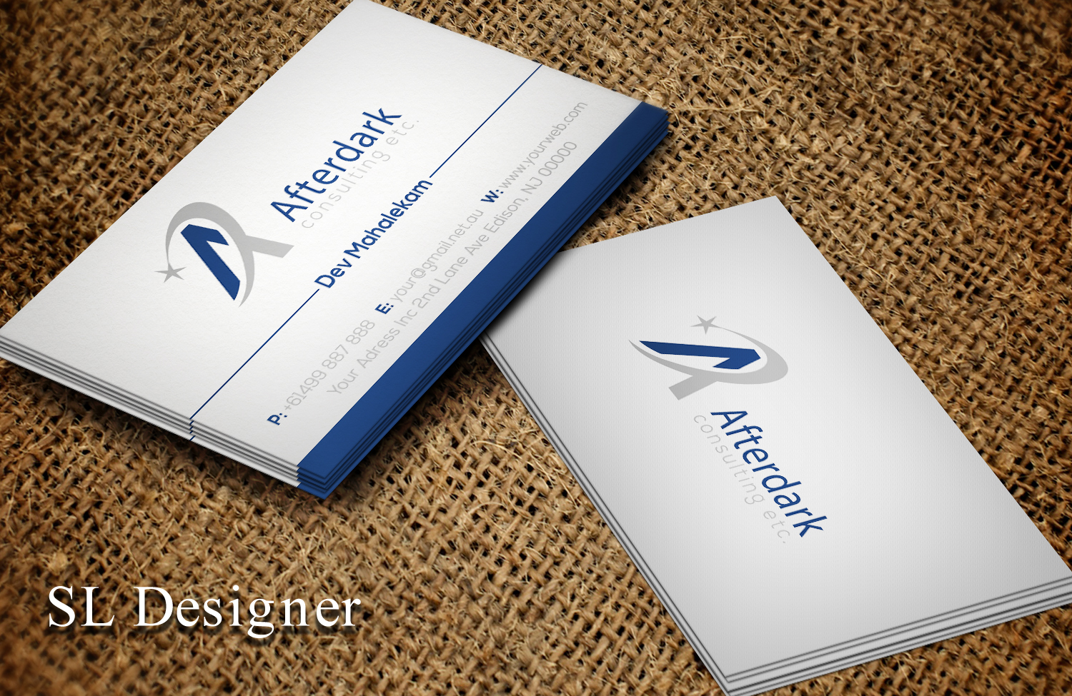 Business Card Design by SL Designer for this project | Design #7934906