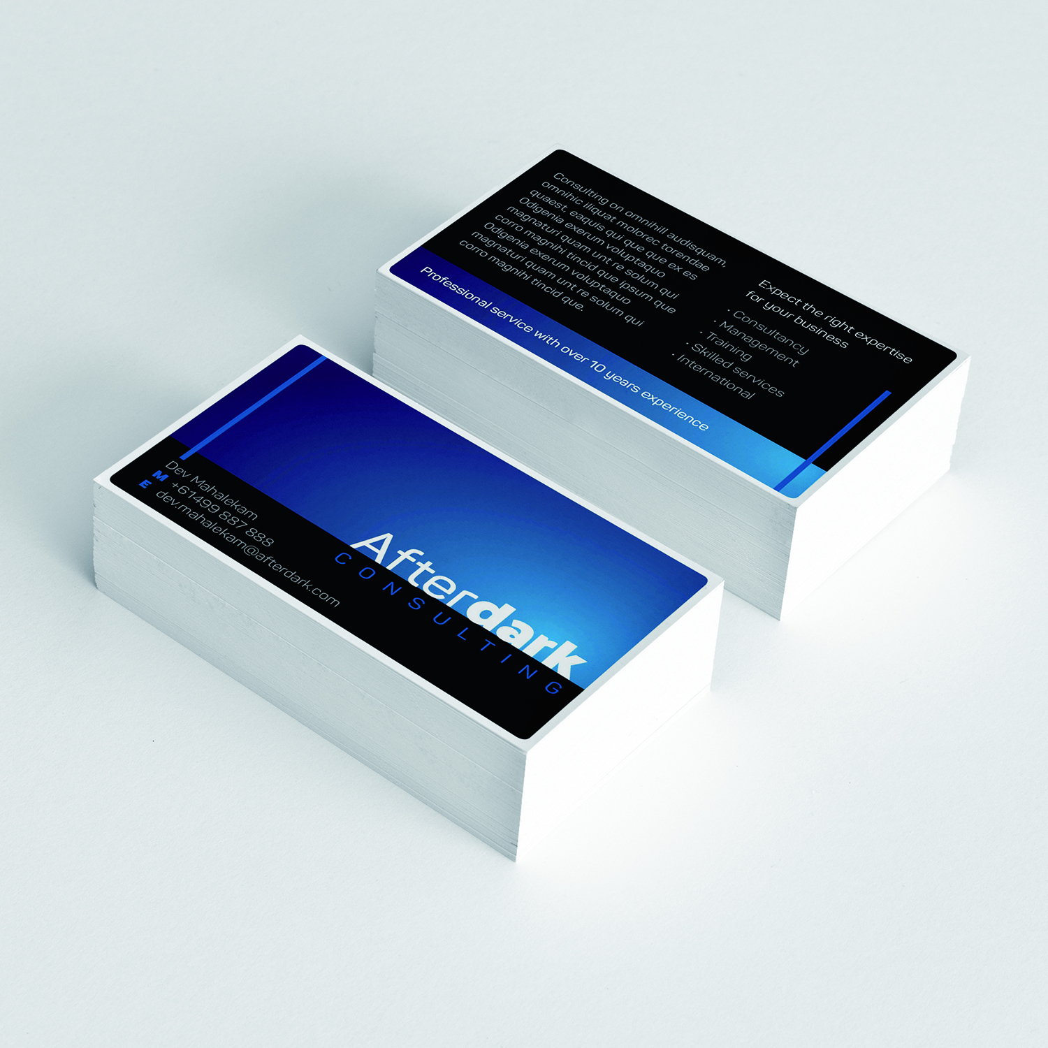 Diseño de Tarjeta de Presentación por qbee art and design para este proyecto | Diseño #8151099