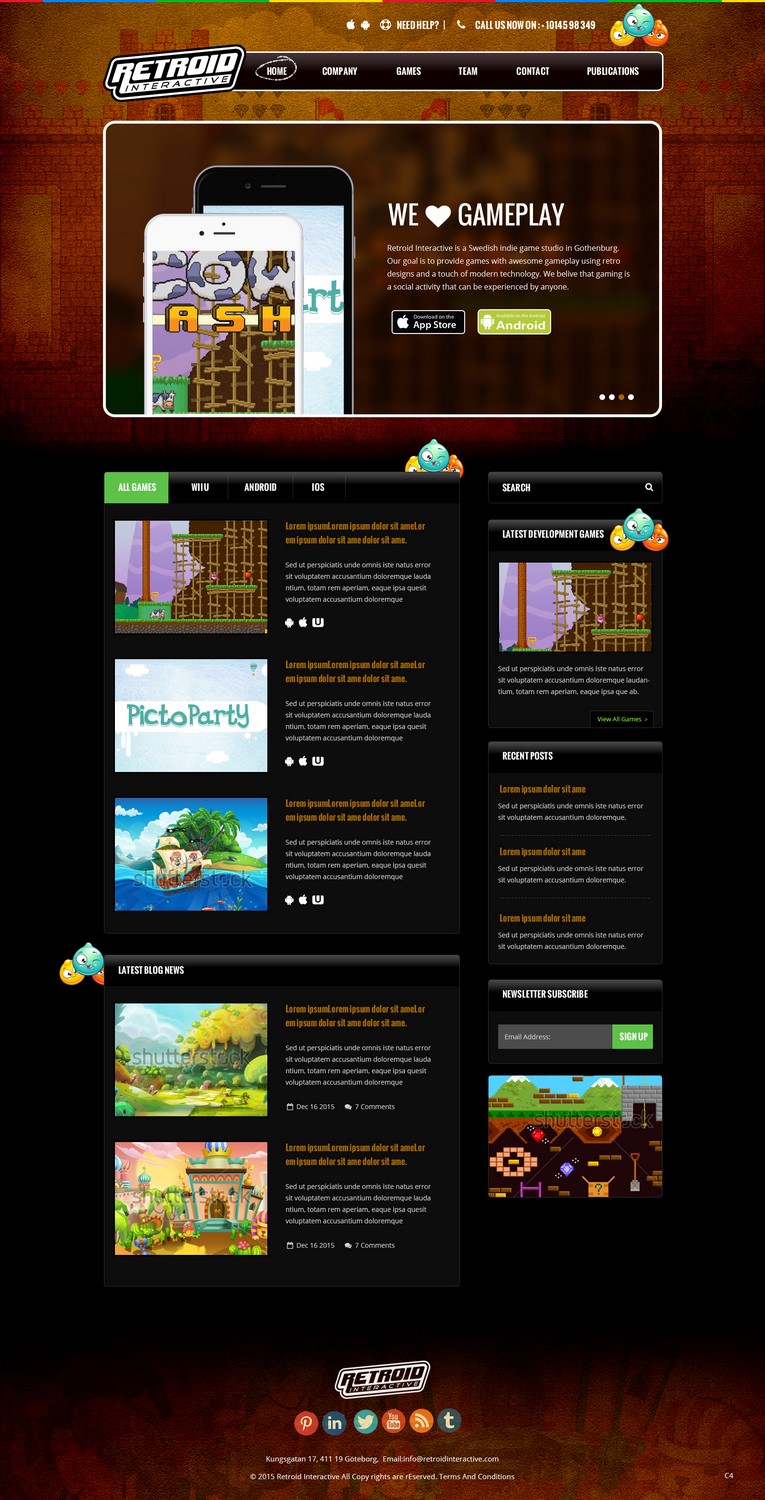 Web Design by pb for this project | Design #8856116
