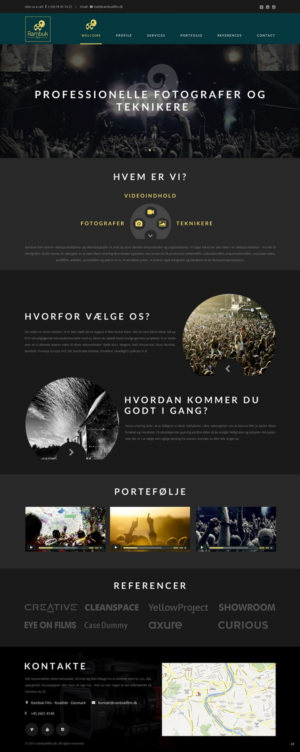 Web-Design von pb für Rambuk Film | Design: #7996853