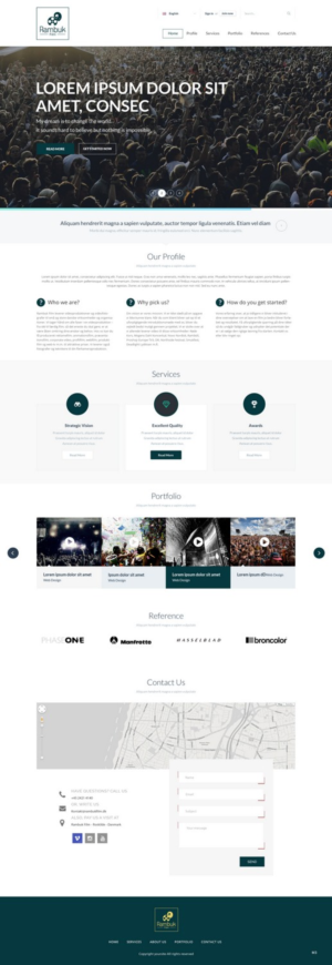 Web-Design von pb für Rambuk Film | Design: #7996854