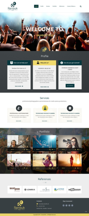 Web-Design von pb für Rambuk Film | Design: #7996855