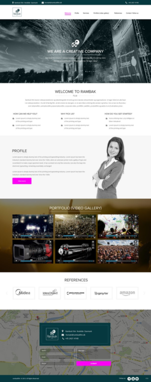 Web-Design von pb für Rambuk Film | Design: #7996856
