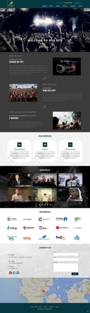 Web-Design von pb für Rambuk Film | Design: #7996863