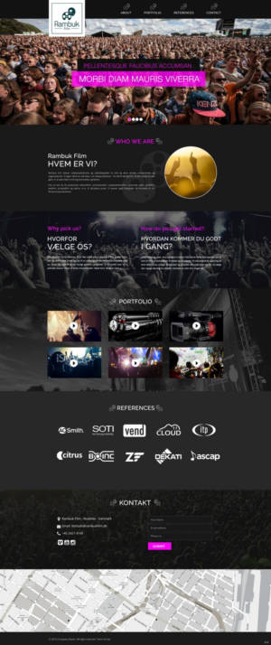 Web-Design von pb für Rambuk Film | Design: #7996873