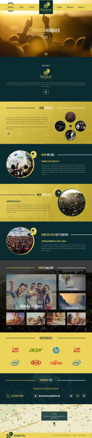 Web-Design von pb für Rambuk Film | Design: #8007185