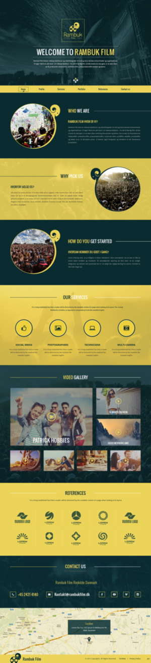 Web-Design von pb für Rambuk Film | Design: #8213844