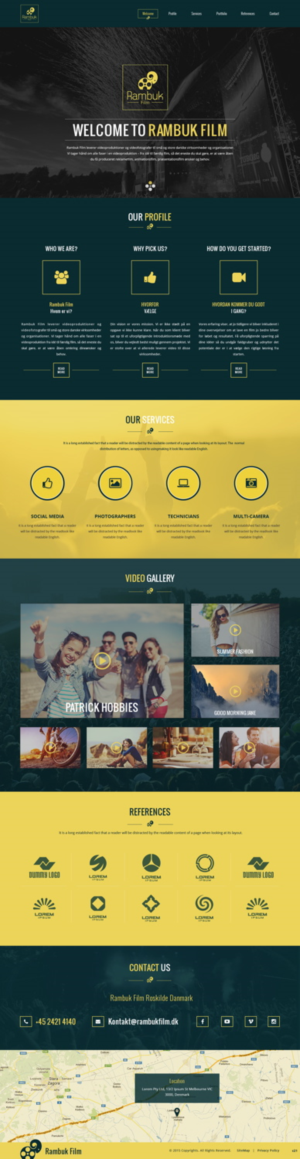 Web-Design von pb für Rambuk Film | Design: #8213850