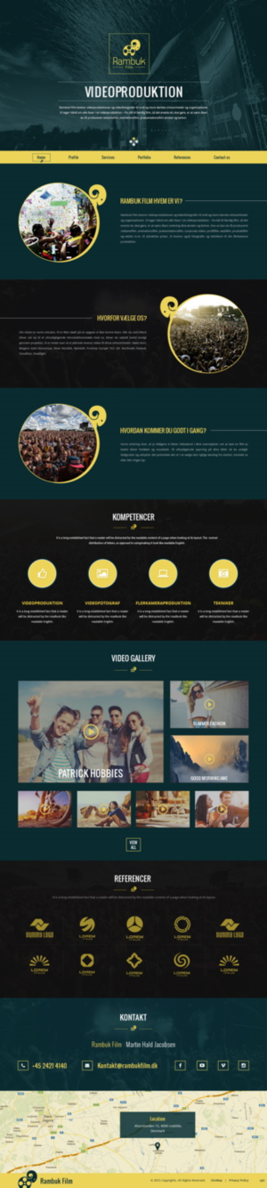 Web-Design von pb für Rambuk Film | Design: #8487166