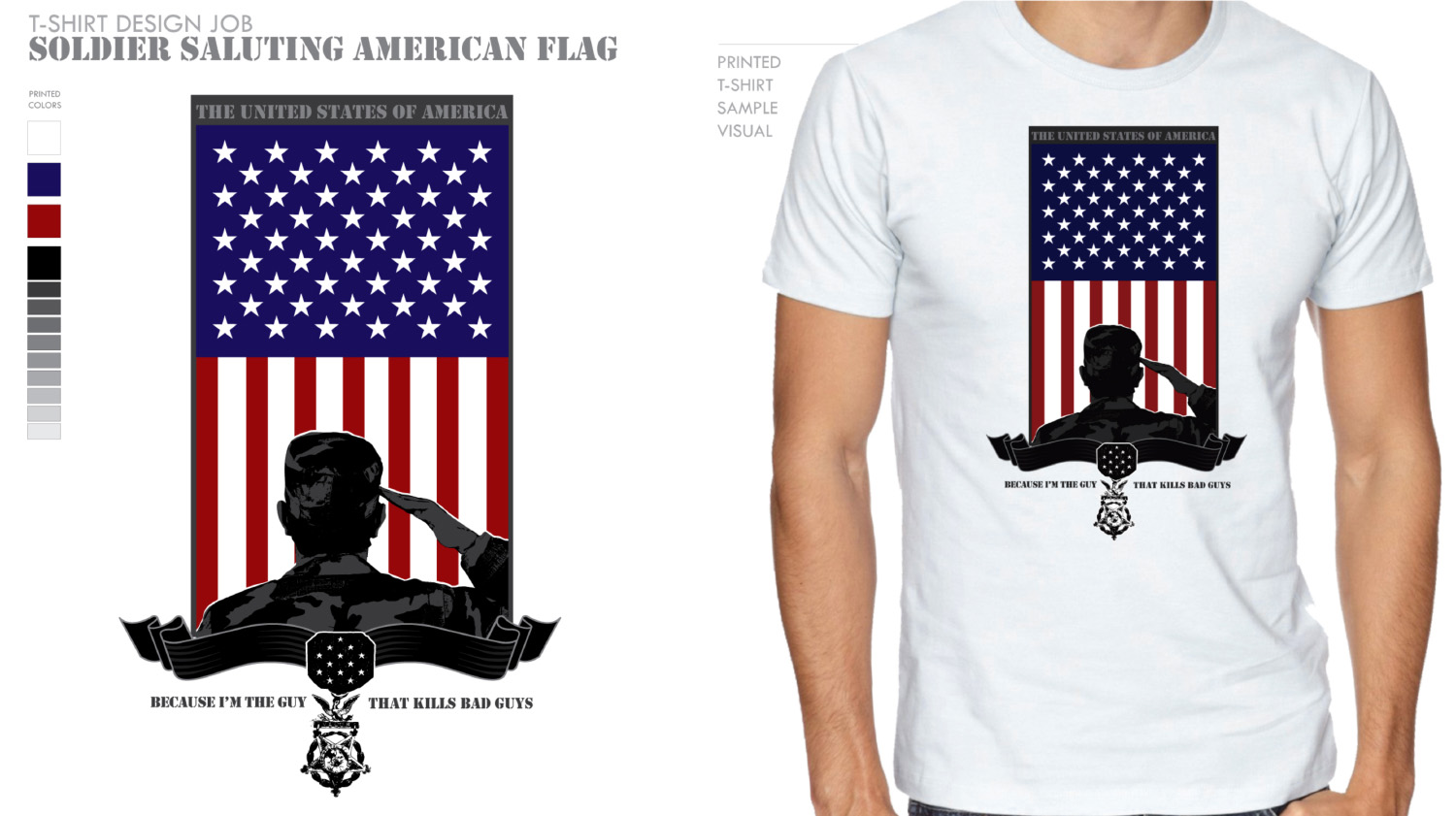 T-Shirt-Design von DAVIDEZIGN für dieses Projekt | Design #7966854