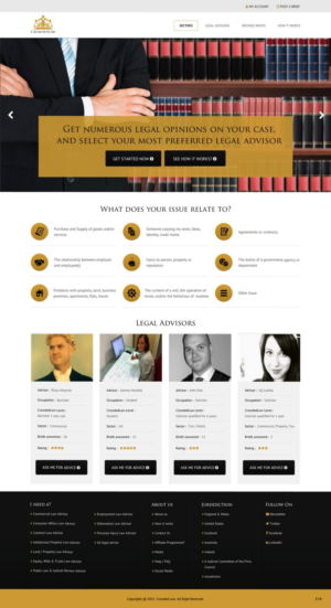 Web Design by pb for Parker, Wayne & Kent | Design: #7946537