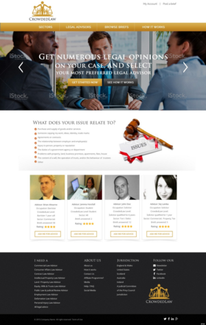 Web Design by pb for Parker, Wayne & Kent | Design: #7946547