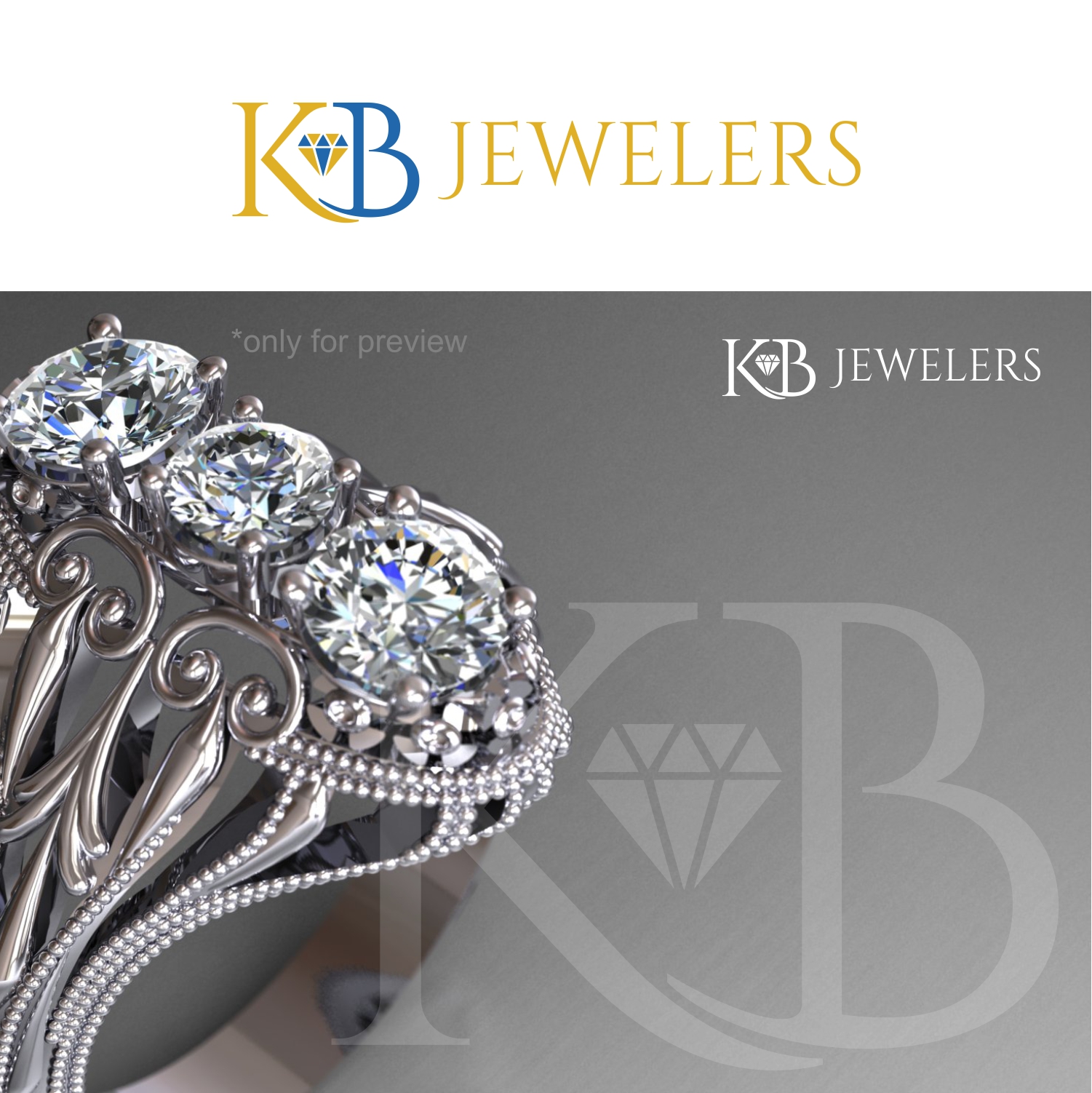 Logo Design by Well Being for K.B. Jewelers | Design: #7985938