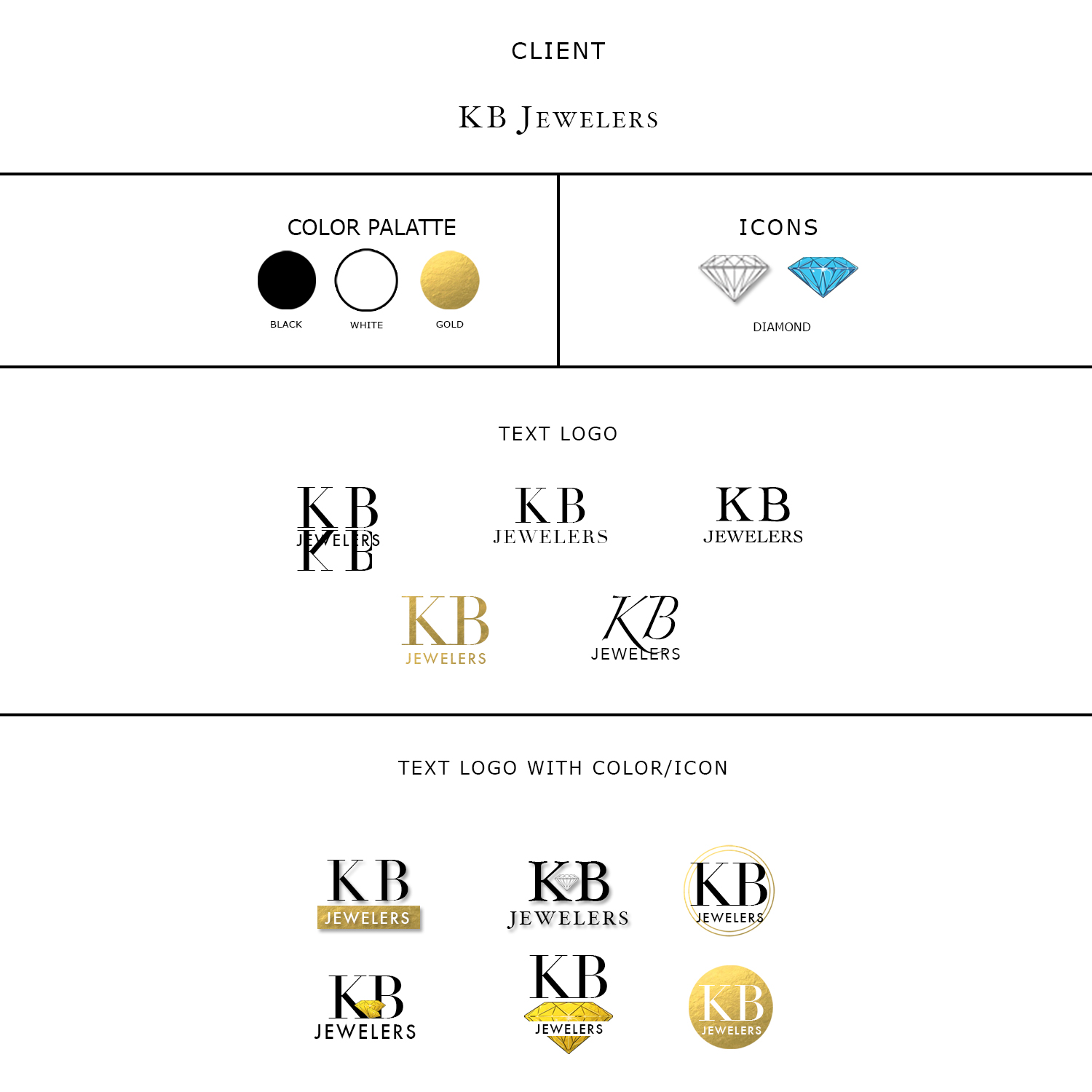 Logo Design by Mila Hakim for K.B. Jewelers | Design #7964308