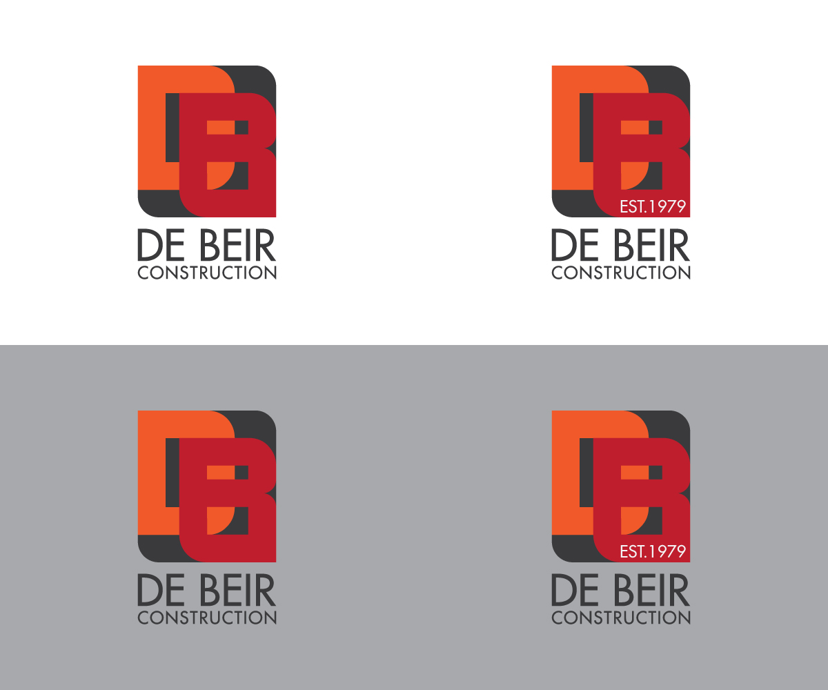 Logo Design by Slobodan Cagic for De Beir Construction | Design #1993503