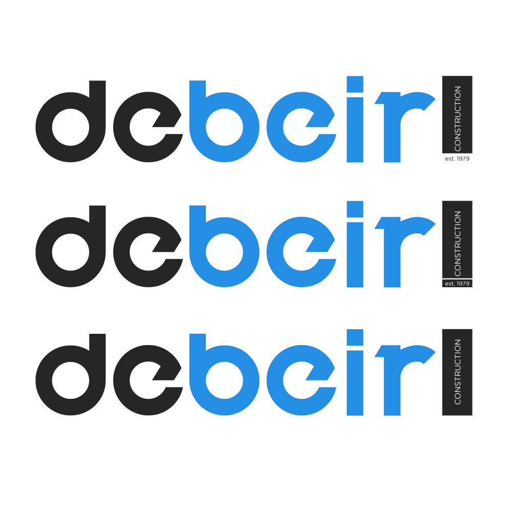 Logo Design by SteBradburyDesign for De Beir Construction | Design #1993371