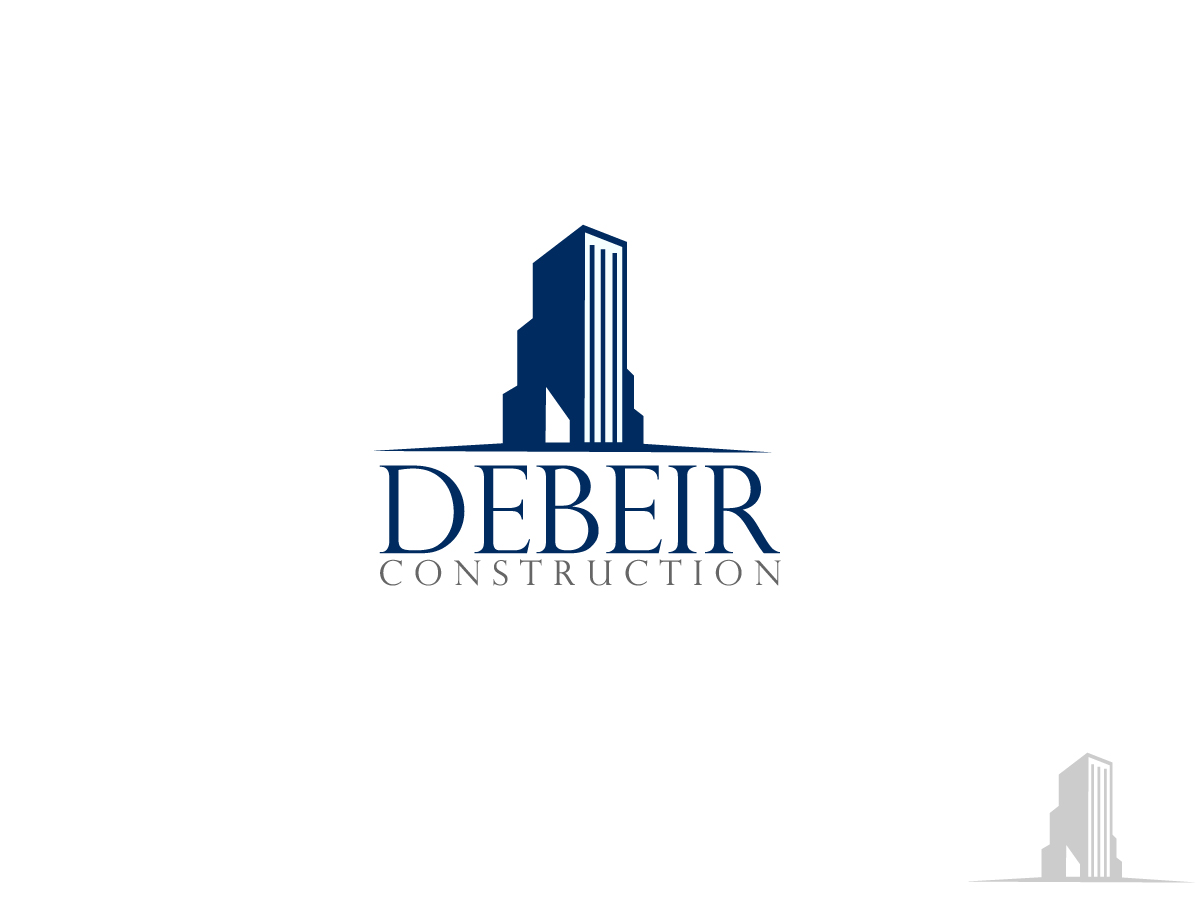 Logo Design by the.x for De Beir Construction | Design #1998168