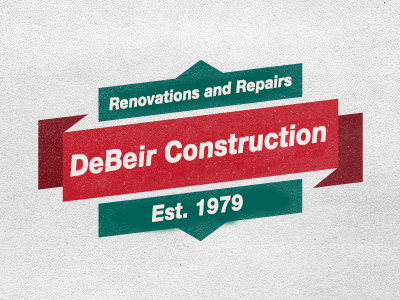 Logo Design by obeid2 for De Beir Construction | Design #1957108