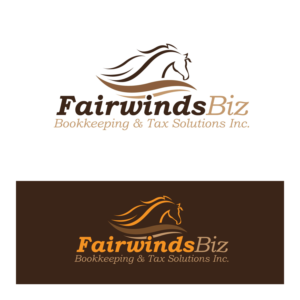 Logo-Design von C1 Media für Fairwinds Biz Bookkeeping | Design: #8207184