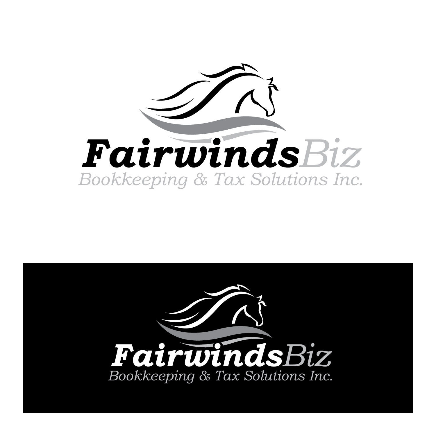 Logo-Design von C1 Media für Fairwinds Biz Bookkeeping | Design #8207185