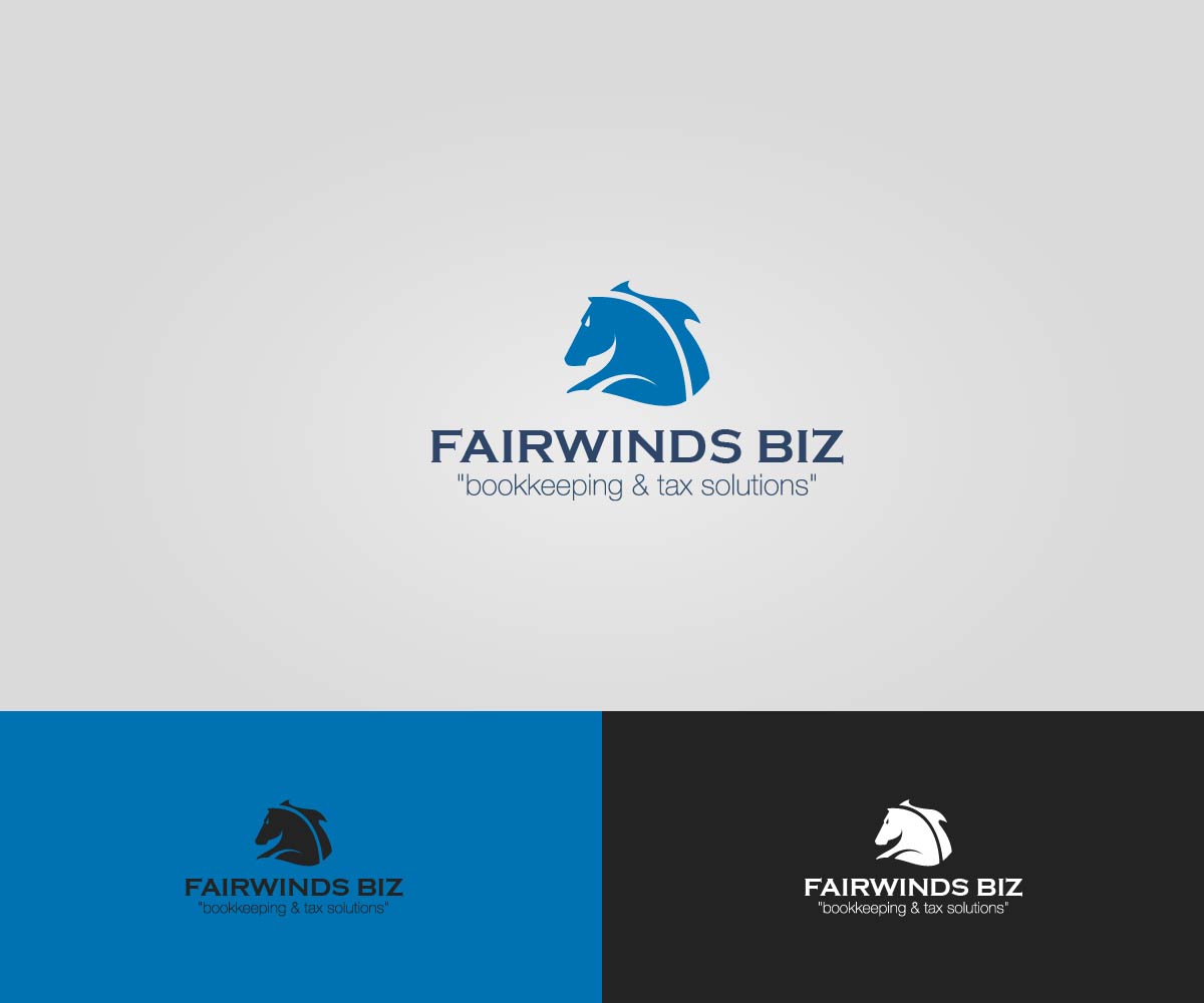 Logo-Design von J.allauigan für Fairwinds Biz Bookkeeping | Design #8004825