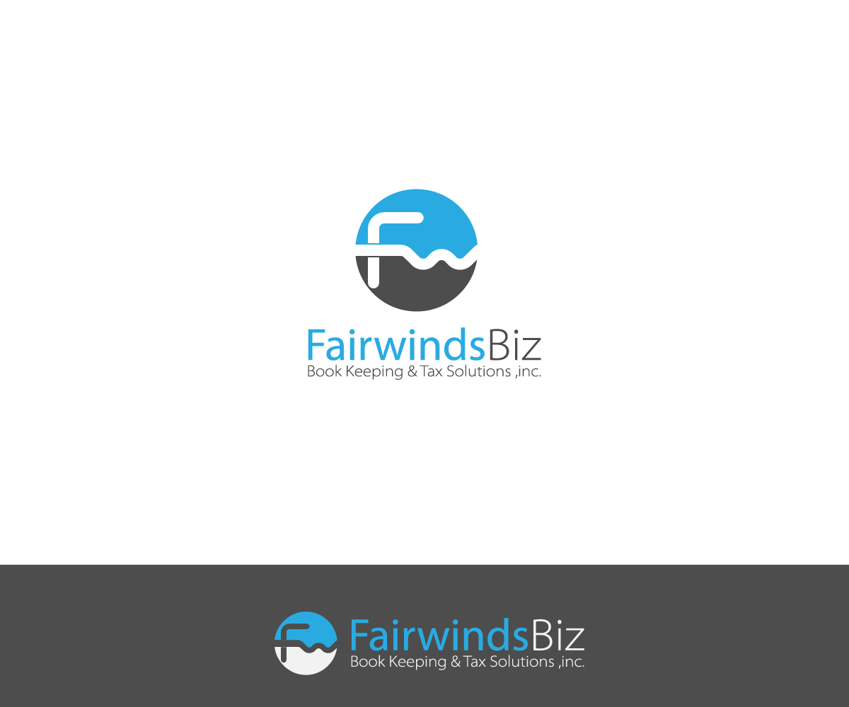 Logo-Design von Zamm für Fairwinds Biz Bookkeeping | Design #7964232