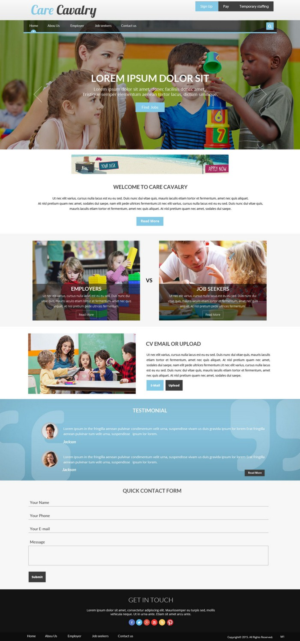 Web Design by pb for Acacia Care and Education Ltd | Design: #7938694