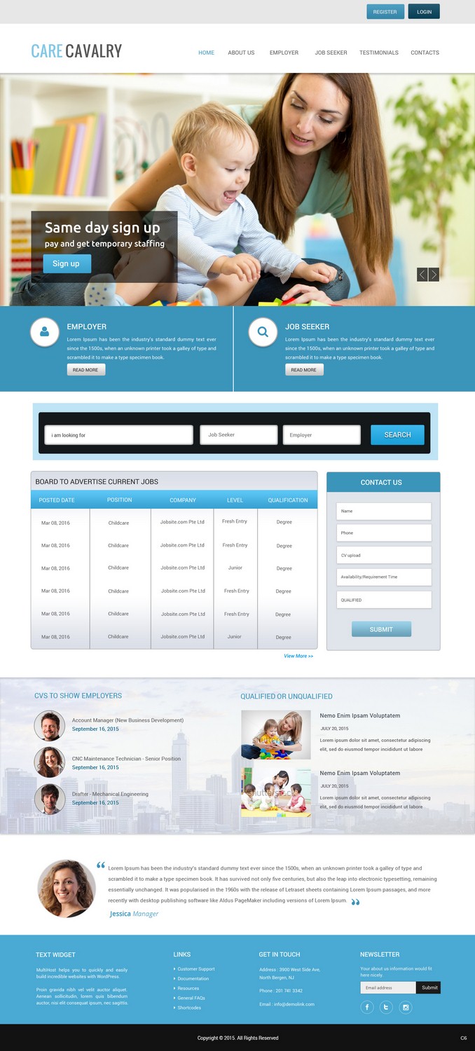 Web Design by pb for Acacia Care and Education Ltd | Design #7938707