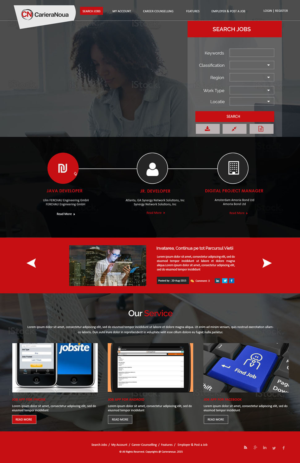 Web-Design von Creations Box 2015 für Quero | Design: #7962074
